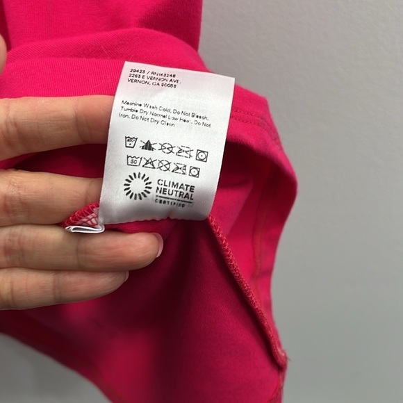 Reformation Tyra Knit Corvette Pink Barbiecore Sleeveless Maxi Dress Womens M - Picture 9 of 13